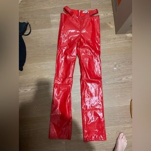 I.AM.GIA red leather pants